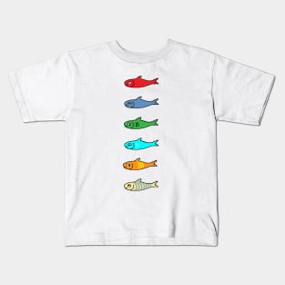 A nice school of fish Kids T-Shirt